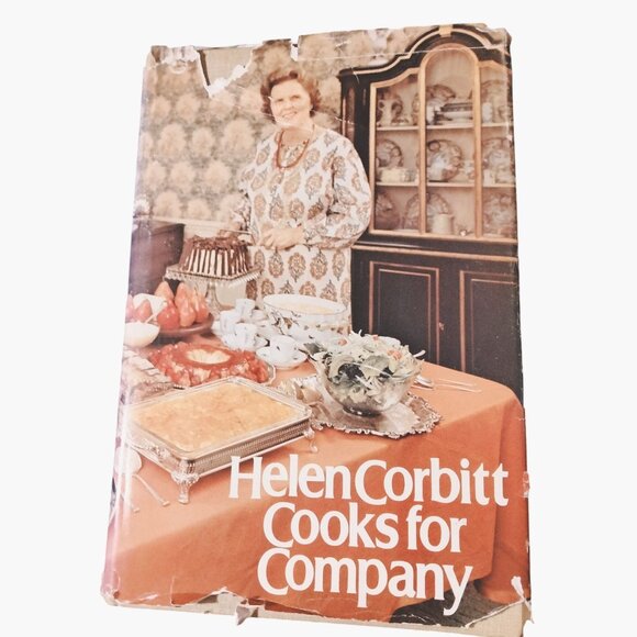 Helen Corbitt Cooks For Company Hardcover Cookbook Dust Jacket First Print 1974 - Picture 1 of 10